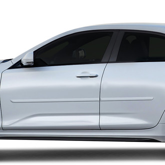 Dawn® - 1.25" Wide Body Side Moldings without Insert (Painted)