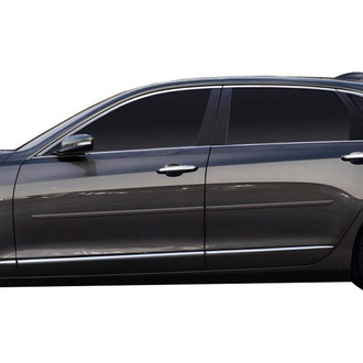 Dawn® - 1.25" Wide Body Side Moldings without Insert (Painted)