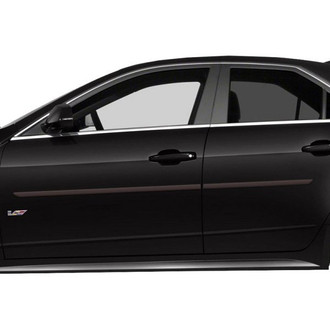 Dawn® - 1.25" Wide Body Side Moldings without Insert (Painted)