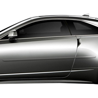 Dawn® - 1.25" Wide Body Side Moldings without Insert (Painted)