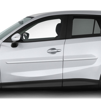 Dawn® - 1.25" Wide Body Side Moldings without Insert (Painted)