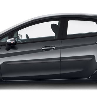 Dawn® - 1.25" Wide Body Side Moldings without Insert (Painted)
