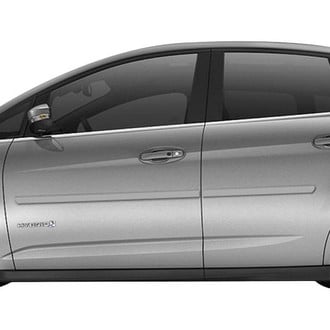 Dawn® - 1.25" Wide Body Side Moldings without Insert (Painted)