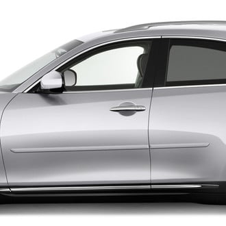 Dawn® - 1.25" Wide Body Side Moldings without Insert (Painted)
