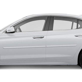 Dawn® - 1.25" Wide Body Side Moldings without Insert (Painted)