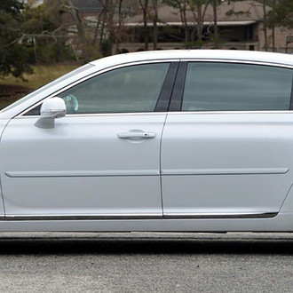 Dawn® - 1.25" Wide Body Side Moldings without Insert (Painted)