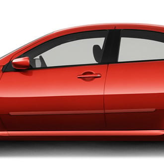 Dawn® - 1.25" Wide Body Side Moldings without Insert (Painted)