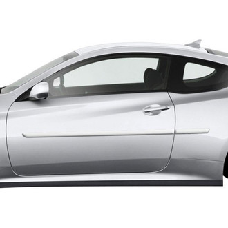 Dawn® - 1.25" Wide Body Side Moldings without Insert (Painted)