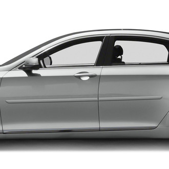 Dawn® - 1.25" Wide Body Side Moldings without Insert (Painted)