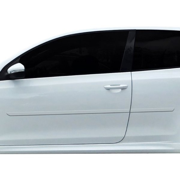 Dawn® - 1.25" Wide Body Side Moldings without Insert (Painted)