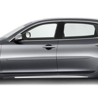 Dawn® - 1.25" Wide Body Side Moldings without Insert (Painted)