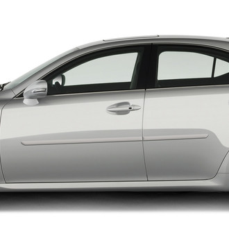 Dawn® - 1.25" Wide Body Side Moldings without Insert (Painted)