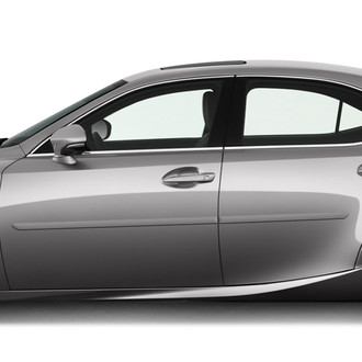 Dawn® - 1.25" Wide Body Side Moldings without Insert (Painted)