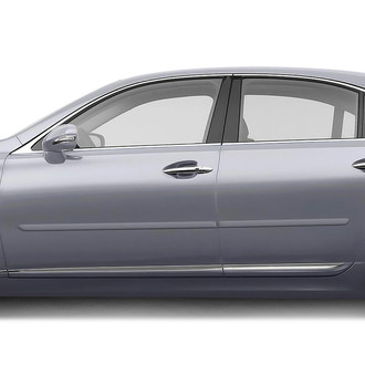 Dawn® - 1.25" Wide Body Side Moldings without Insert (Painted)