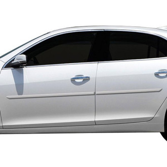 Dawn® - 1.25" Wide Body Side Moldings without Insert (Painted)