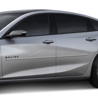 Dawn® - 1.25" Wide Body Side Moldings without Insert (Painted)