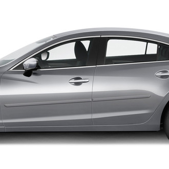 Dawn® - 1.25" Wide Body Side Moldings without Insert (Painted)