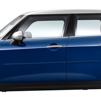 Dawn® - 1.25" Wide Body Side Moldings without Insert (Painted)
