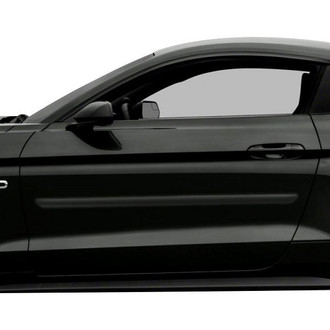 Dawn® - 1.25" Wide Body Side Moldings without Insert (Painted)