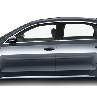 Dawn® - 1.25" Wide Body Side Moldings without Insert (Painted)