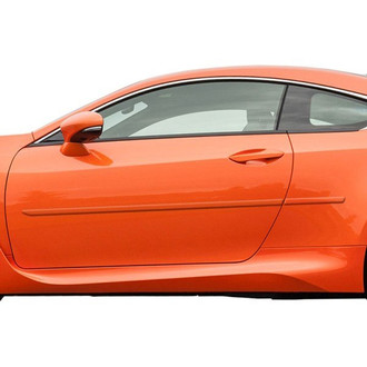 Dawn® - 1.25" Wide Body Side Moldings without Insert (Painted)