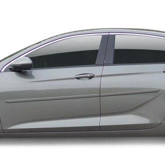 Dawn® - 1.25" Wide Body Side Moldings without Insert (Painted)