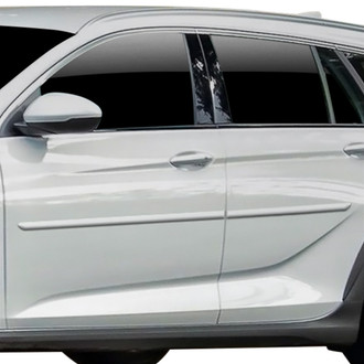 Dawn® - 1.25" Wide Body Side Moldings without Insert (Painted)