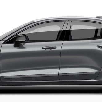 Dawn® - 1.25" Wide Body Side Moldings without Insert (Painted)