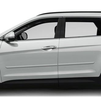 Dawn® - 1.25" Wide Body Side Moldings without Insert (Painted)