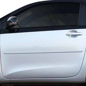 Dawn® - 1.25" Wide Body Side Moldings without Insert (Painted)