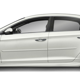 Dawn® - 1.25" Wide Body Side Moldings without Insert (Painted)