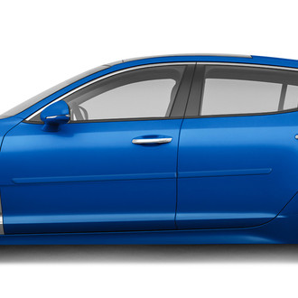 Dawn® - 1.25" Wide Body Side Moldings without Insert (Painted)