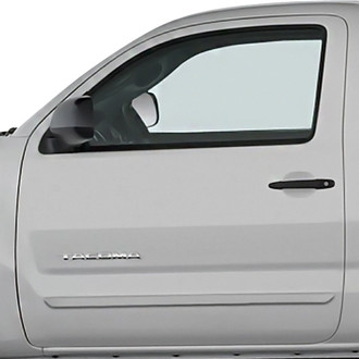 Dawn® - 1.25" Wide Body Side Moldings without Insert (Painted)