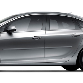 Dawn® - 1.25" Wide Body Side Moldings without Insert (Painted)