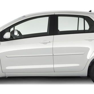 Dawn® - 1.25" Wide Body Side Moldings without Insert (Painted)