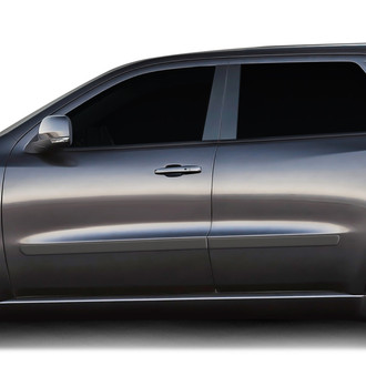 Dawn® - 2.5" Wide Body Side Moldings without Insert (Painted)