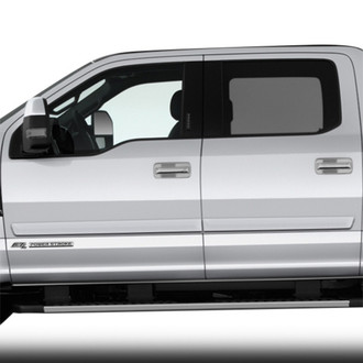 Dawn® - 2.5" Wide Body Side Moldings without Insert (Painted)