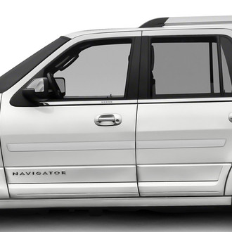 Dawn® - 2.5" Wide Body Side Moldings without Insert (Painted)