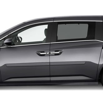 Dawn® - 2.5" Wide Body Side Moldings without Insert (Painted)