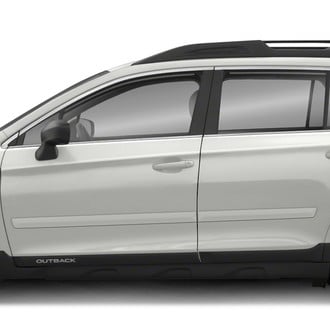 Dawn® - 2.5" Wide Body Side Moldings without Insert (Painted)