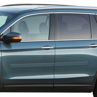 Dawn® - 2.5" Wide Body Side Moldings without Insert (Painted)