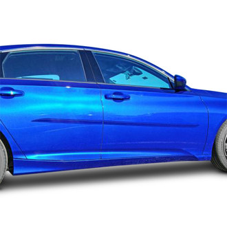 Dawn® - 1.45" Wide Body Side Moldings without Insert (Painted)