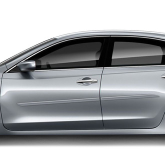 Dawn® - 1.45" Wide Body Side Moldings without Insert (Painted)