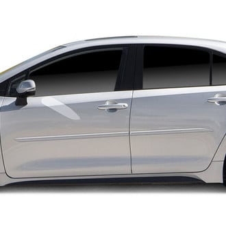 Dawn® - 1.45" Wide Body Side Moldings without Insert (Painted)