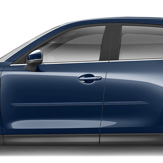 Dawn® - 1.45" Wide Body Side Moldings without Insert (Painted)