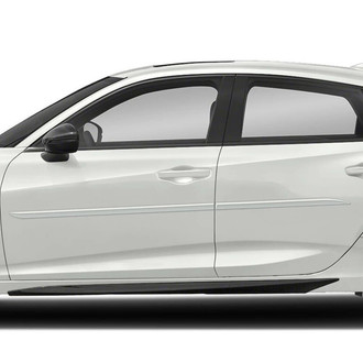 Dawn® - 1.45" Wide Body Side Moldings without Insert (Painted)