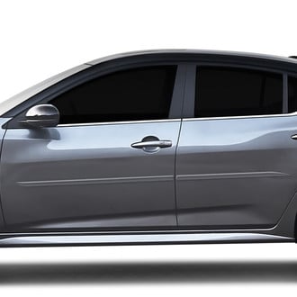 Dawn® - 1.45" Wide Body Side Moldings without Insert (Painted)