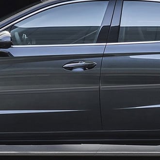 Dawn® - 1.45" Wide Body Side Moldings without Insert (Painted)