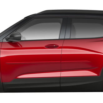 Dawn® - 1.45" Wide Body Side Moldings without Insert (Painted)