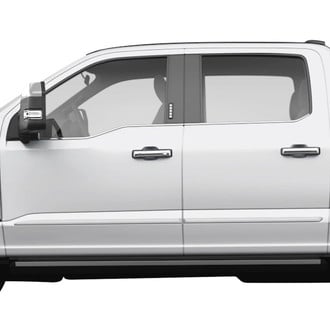 Dawn® - 1.25" Wide Special End Body Side Moldings without Insert (Painted)